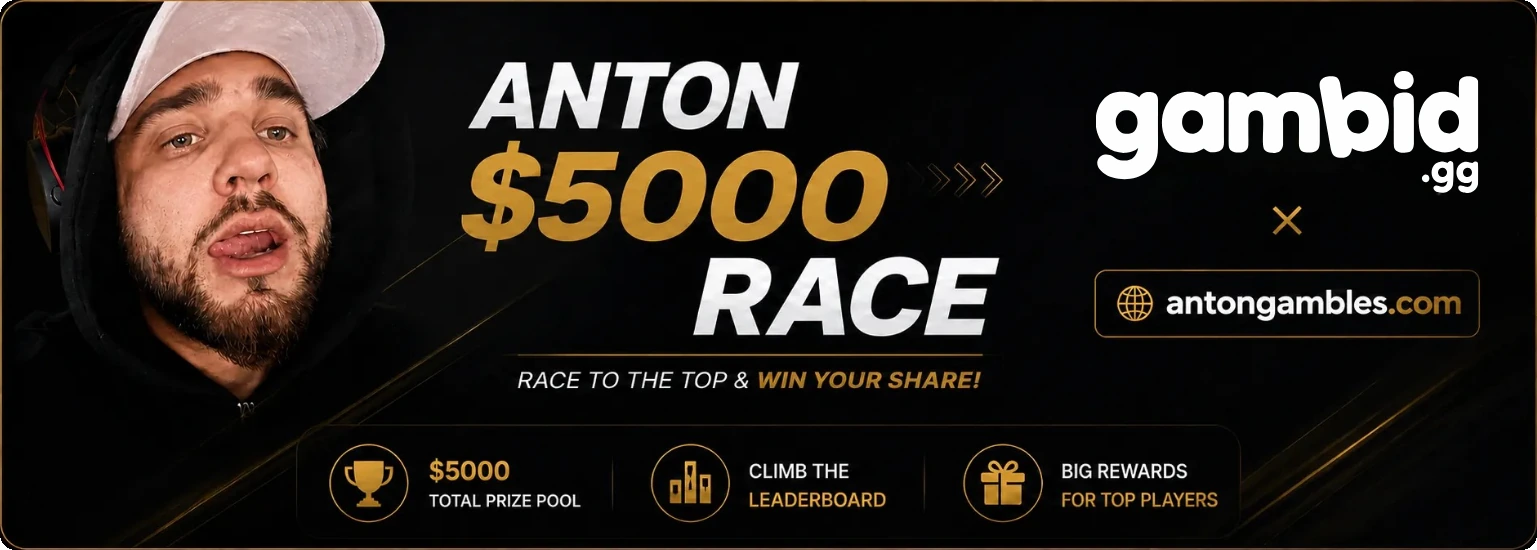 Anton’s $5K Wager Race
